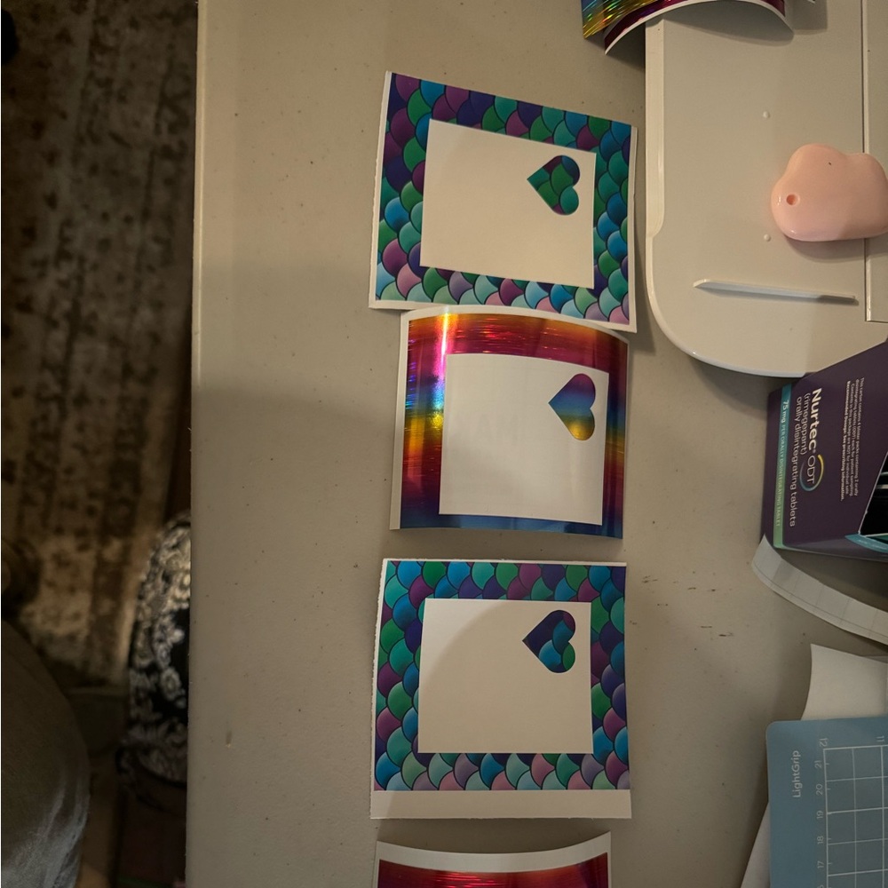 Diamond painting section frames